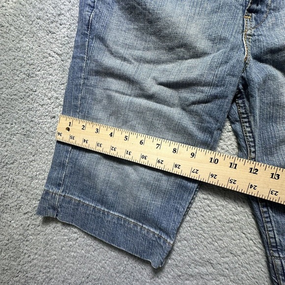 Levis Strauss Signature Low Rise denim jean shorts Size misses 10 Mid Mom Pants - Picture 9 of 9